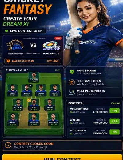 Www365slot (365 slot) fantasy cricket & matchday visual 3